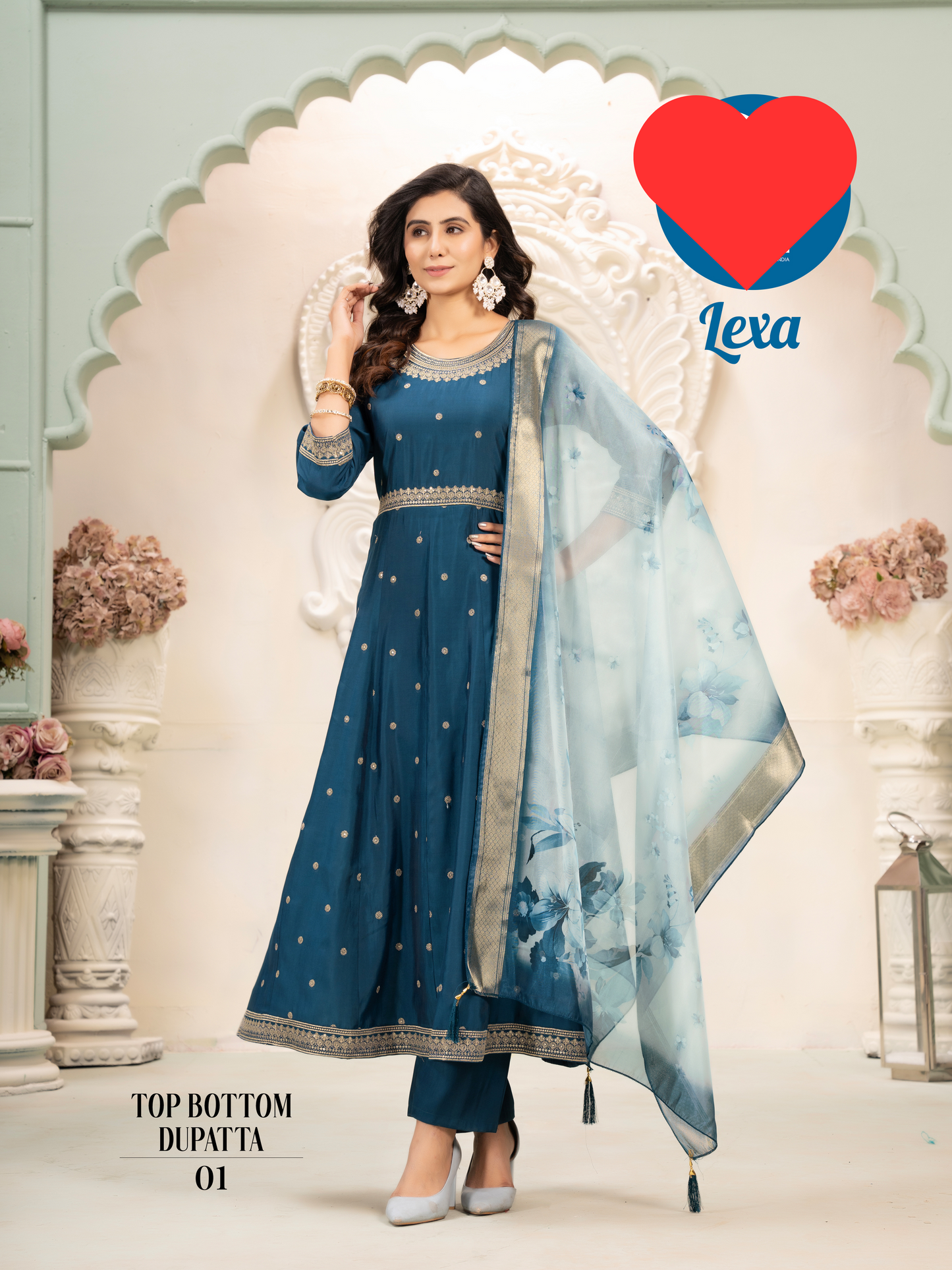 Blue Shalwar